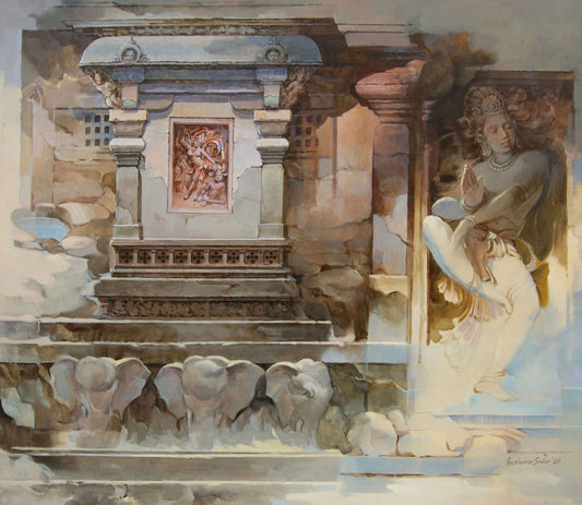 Mahishasuramardini with Monument